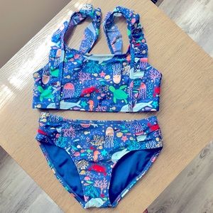 Cat & Jack Girl’s 2 Piece Swimsuit